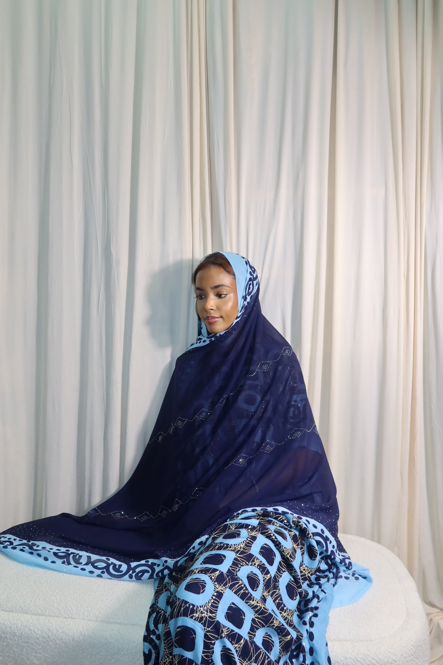 Navy Sky baati set