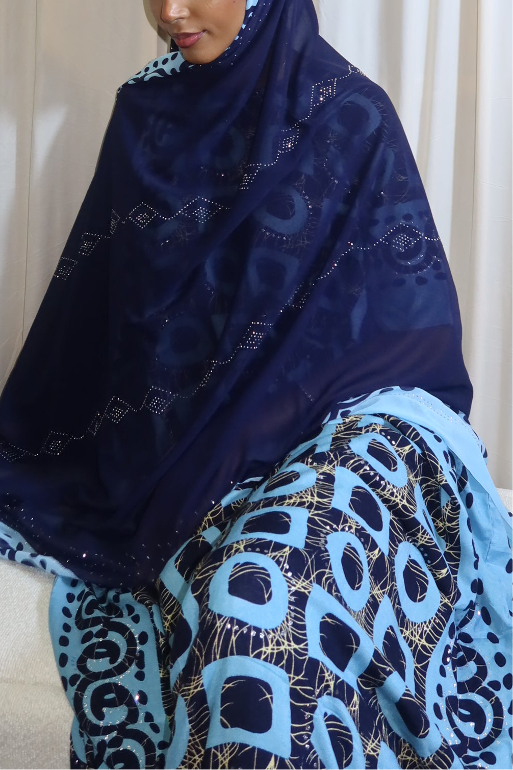 Navy Sky baati set