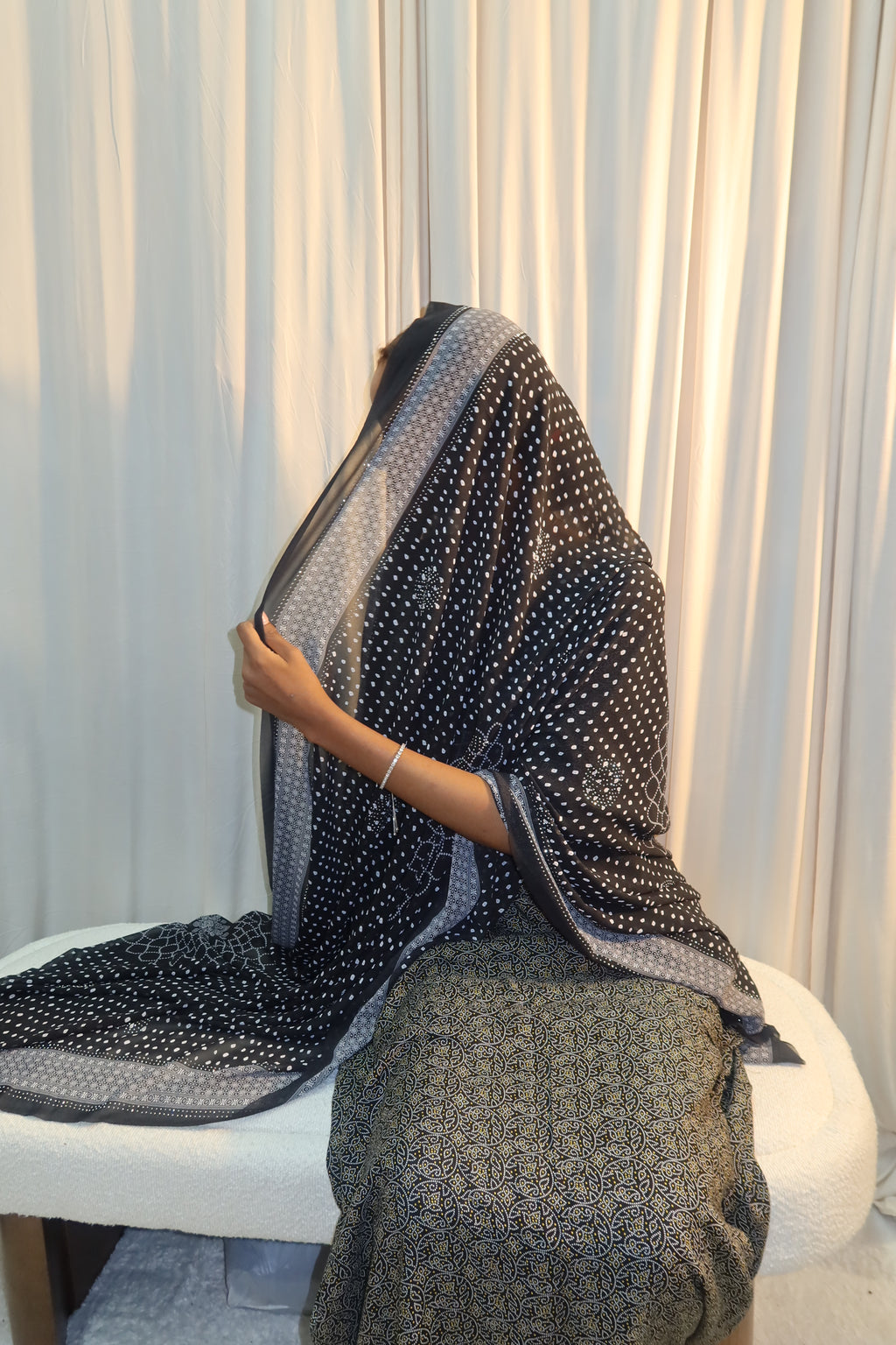 Noor Black Baati set