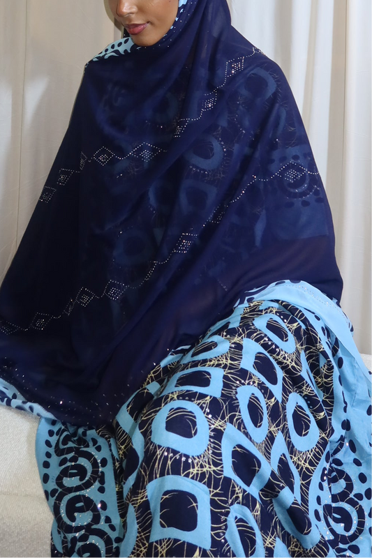 Navy Sky baati set