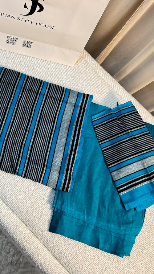 Blue Hidiyo Dakhan Set