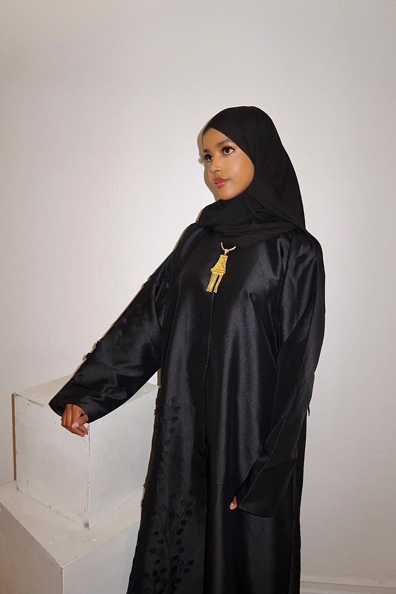 Nightfall Leaf Abaya