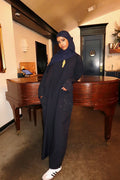 Blue Elegance Abaya